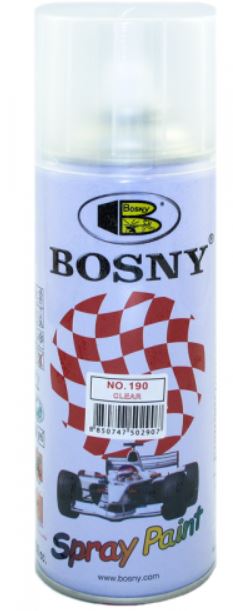 Краска Лак Глянцевый 400мл BOSNY BS190