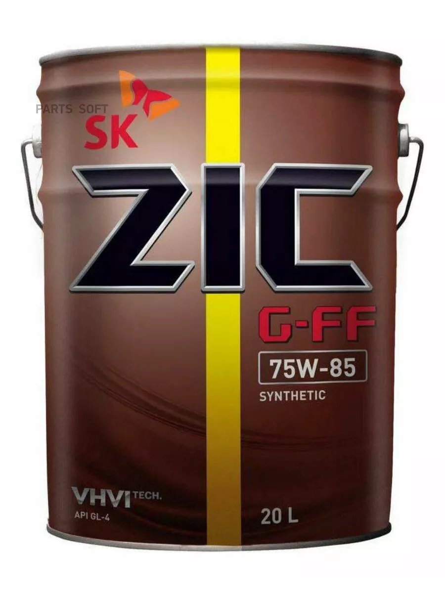 Масло трансмиссионное ZIC G-FF 75W85 20л / 192626