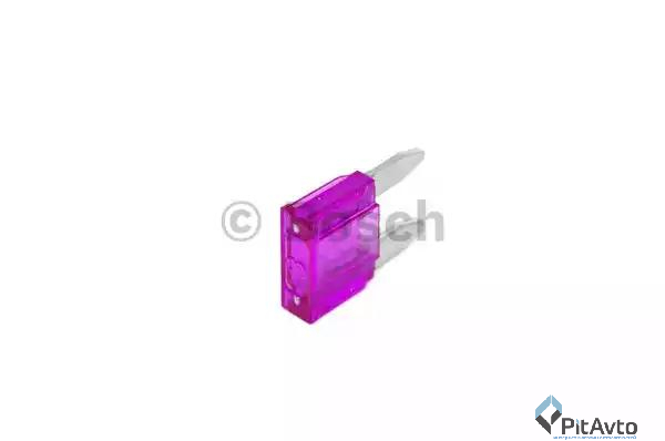 Предохранитель 3А (фиолетовый, mini) 1987529026
