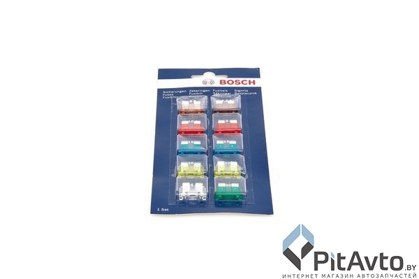 Комплект предохранителей плоских BOSCH 10шт / 1987529037