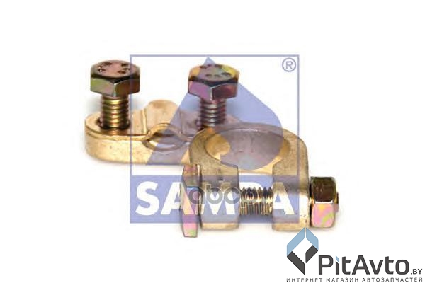 SAMPA 202.110 Клемма АКБ - латунь большая MB