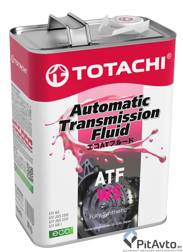 Жидкость гидравлическая TOTACHI ATF WS 4л