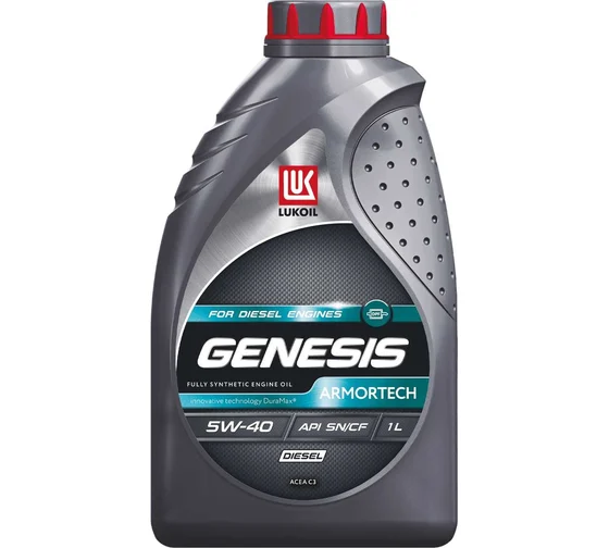 Моторное масло Лукойл Genesis Armortech Diesel 5w-40 1л