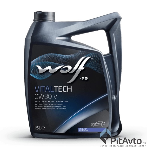Масло моторное Wolf Vitaltech 0W-30 V 5л