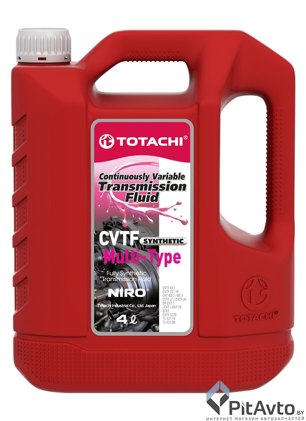 Жидкость гидравлическая TOTACHI NIRO CVT 4л