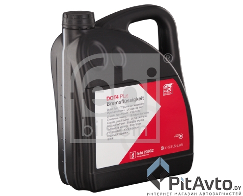 Жидкость тормозная FEBI DOT4 PLUS 5л / 23932