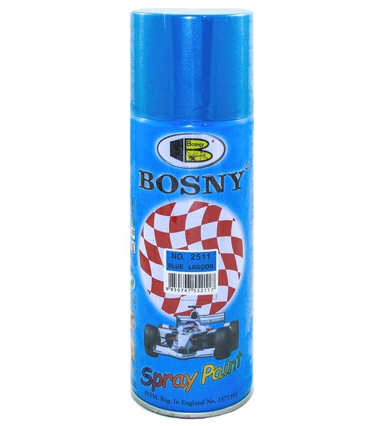 Краска Голубая лагуна (металик) 400мл BOSNY BS2511