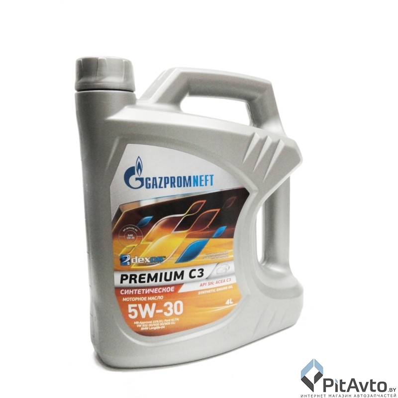 Масло моторное Gazpromneft Premium C3 5W-30 4л