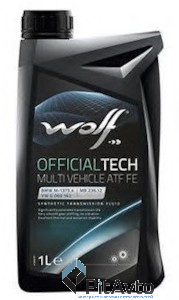 Жидкость гидравлическая WOLF EcoTech Multi Vehicle ATF FE 1 л