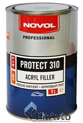 NOVOL 37141 PROTECT 310 HS грунт акриловый черный