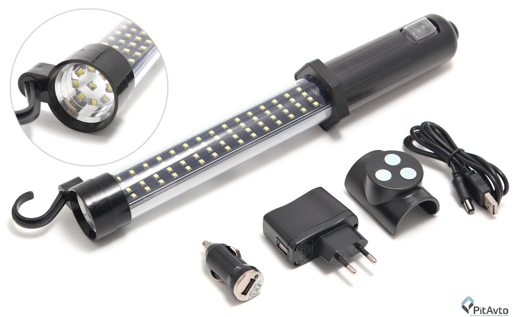 Переносная лампа PR-60-09 Прометей с АКБ 60+9 диодов