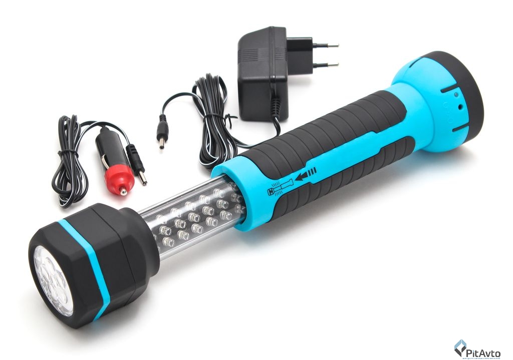 Переносная лампа PR-30-06 Прометей с АКБ 30+6 диодов