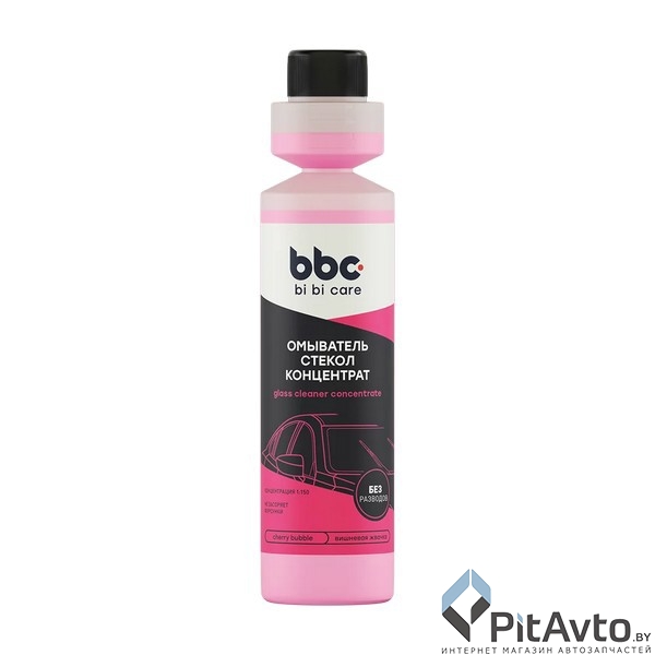Жидкость стеклоомывателя летняя BIBICARE 4055 250мл