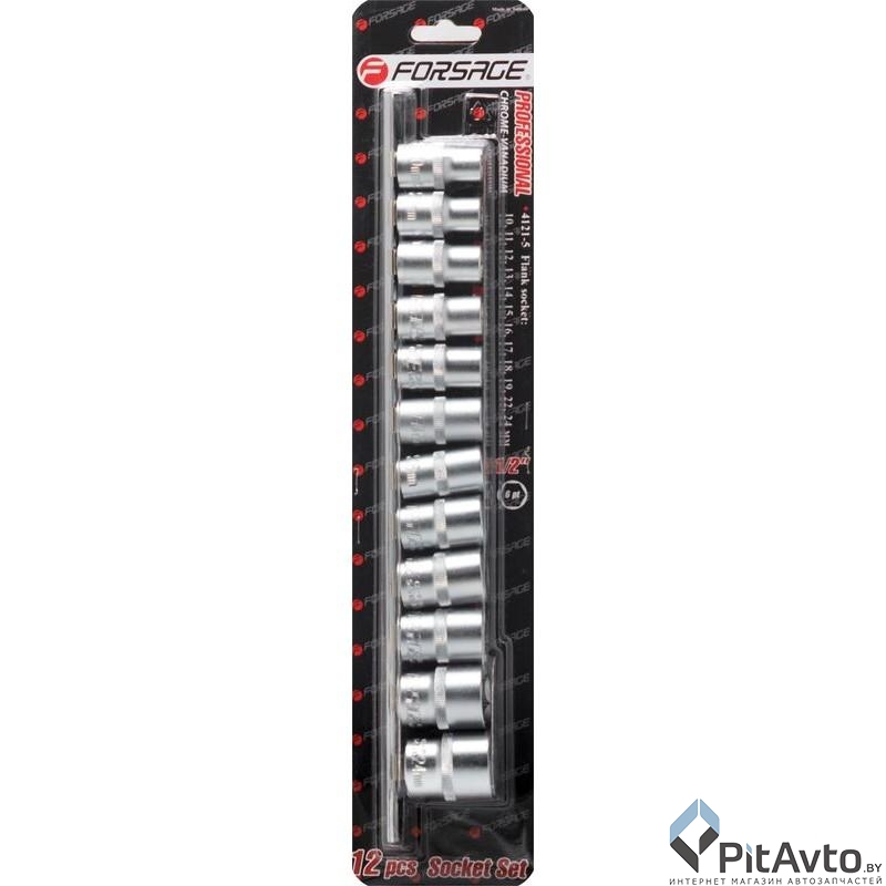 Набор головок Forsage F-4121-5 12 пр