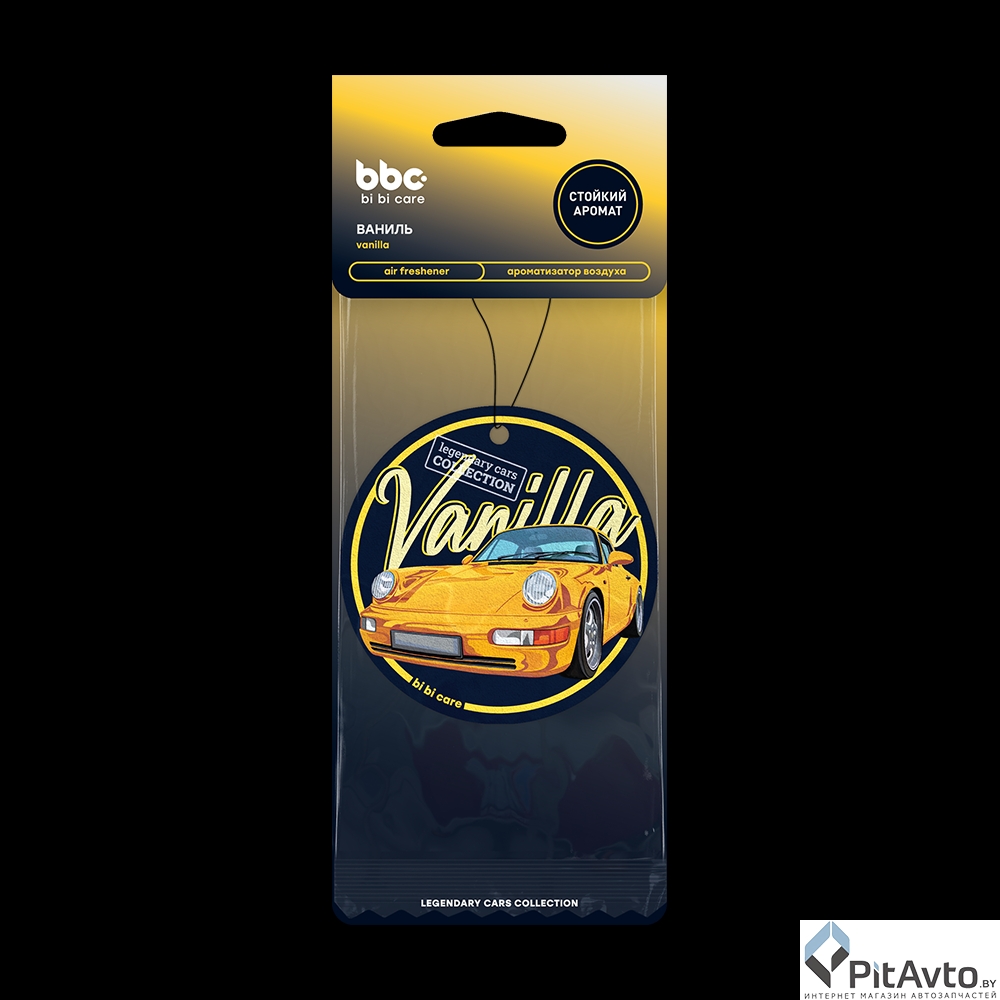 Ароматизатор картонный Ваниль BIBICARE 4454