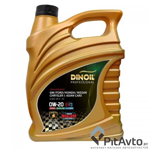 Масло моторное DINOIL Hybrid Engine 0W20 5л