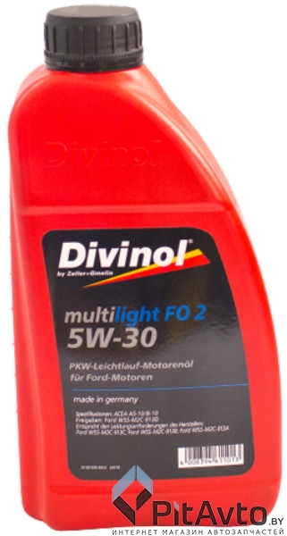 Масло моторное DIVINOL MULTILIGHT FO 2 5W-30 1л