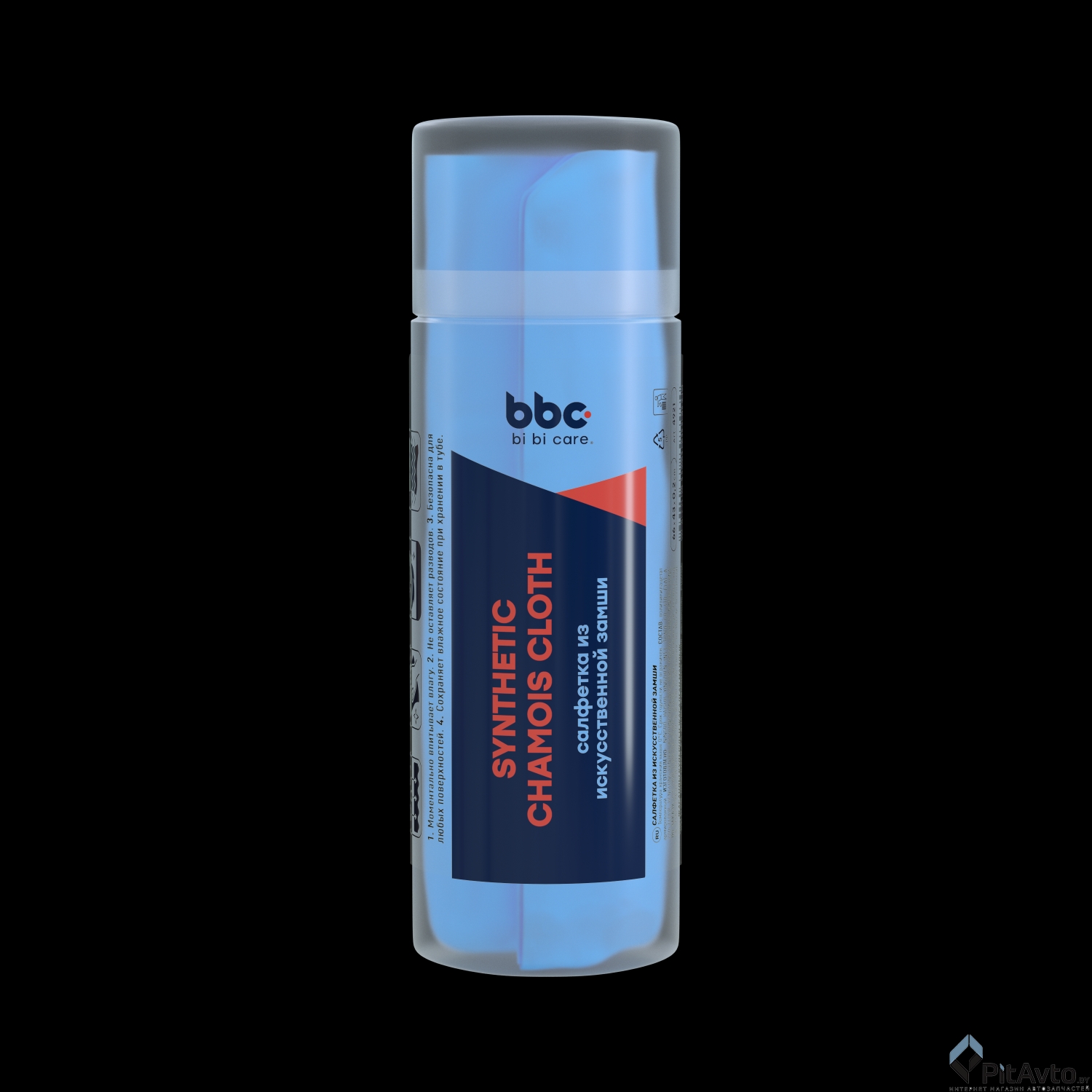 Салфетка из искусственной замши BIBICARE 4921 66х43см