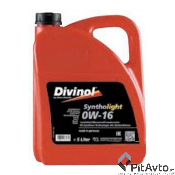 Масло моторное DIVINOL Syntholight 0W-16 5л