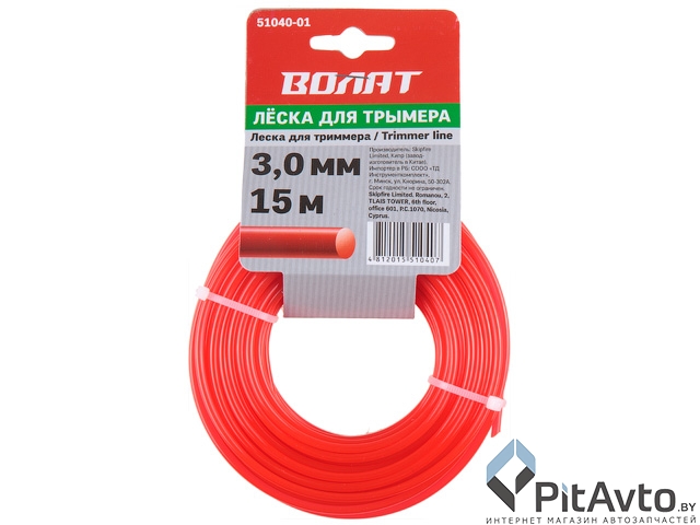 51040-01 Леска круглого сечения ВОЛАТ