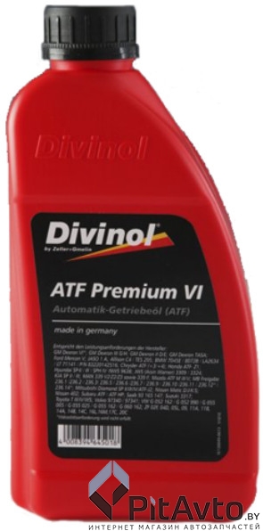 Жидкость гидравлическая DIVINOL ATF PREMIUM VI 1л