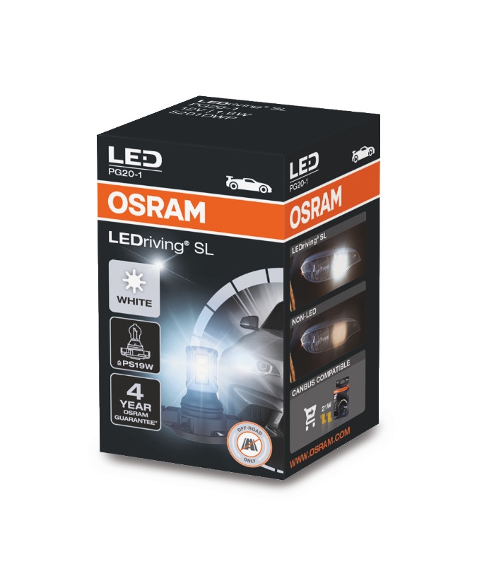 Лампа светодиодная OSRAM, PS19W, 5201DWP