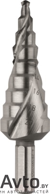 FORCH 552222 Ступенчатое сверло HSS d4-20 S8мм