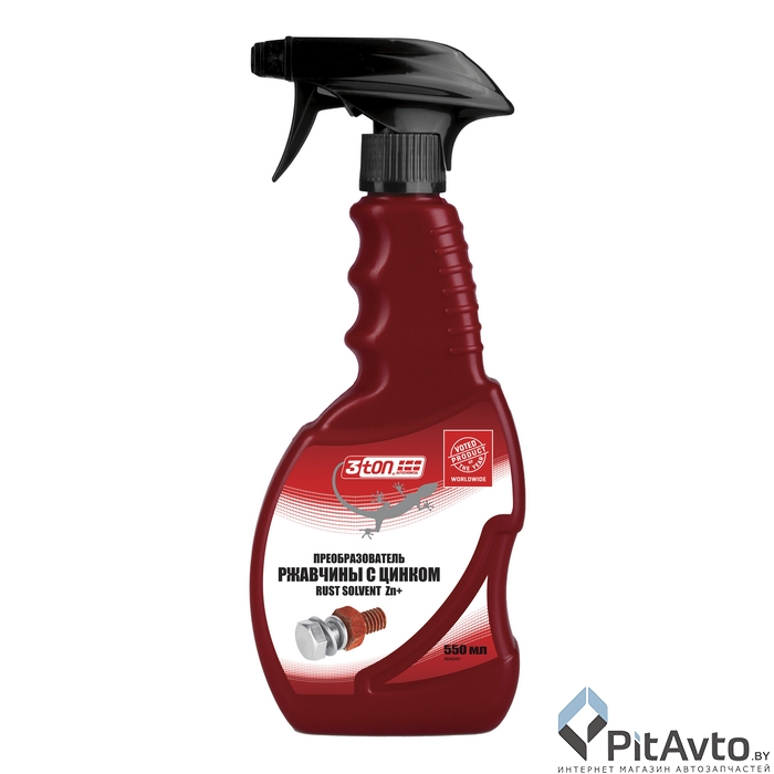 Преобразователь ржавчины с цинком 3TON 55262 (550мл)