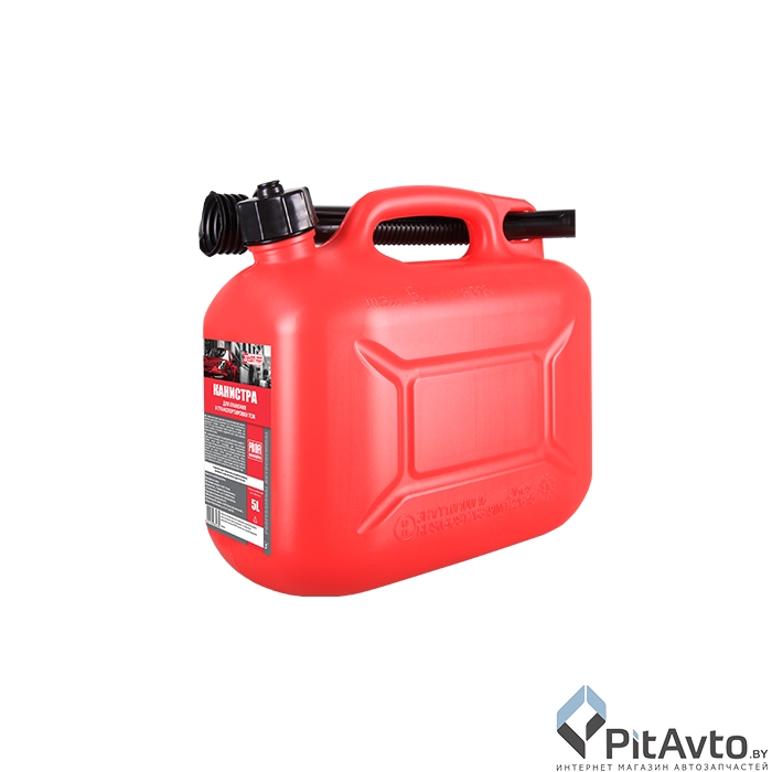 Канистра для топлива красная 3TON 5л