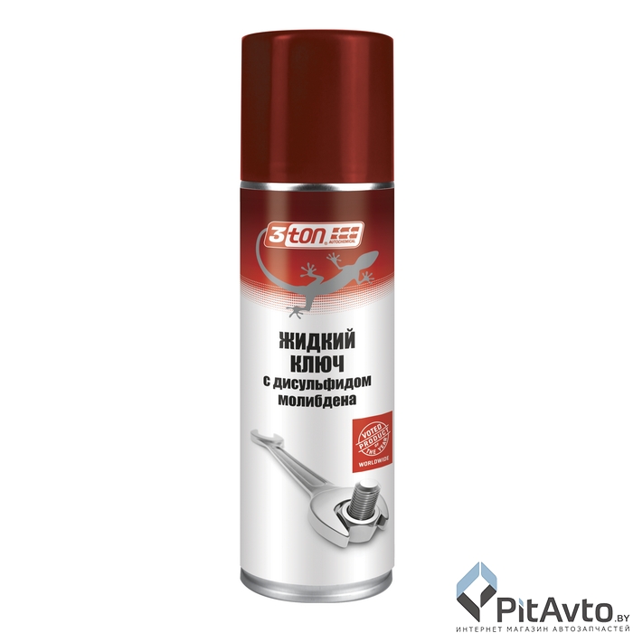 Жидкий ключ с дисульфидом молибдена 3TON 335мл