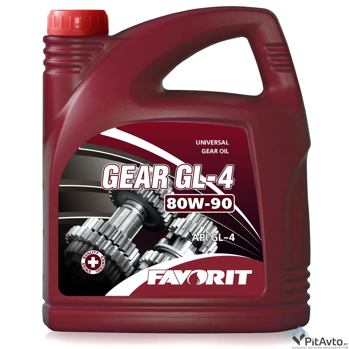 Масло трансмиссионное FAVORIT GL-4 80W-90 4л / 55545