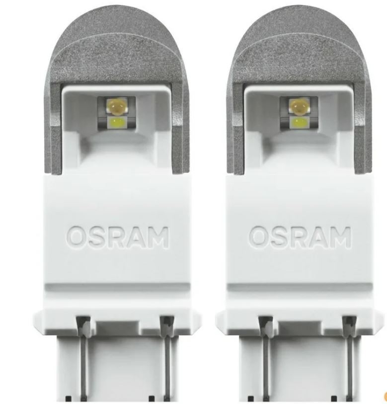 Комплект светодиодных ламп OSRAM, P27/7W, 3157DYP-02B