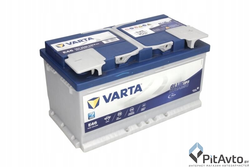 Аккумулятор Varta Blue Dynamic EFB 75Ah 730A R+