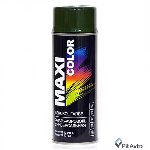 RAL6005 Эмаль-аэрозоль темно-зеленая Maxi Color