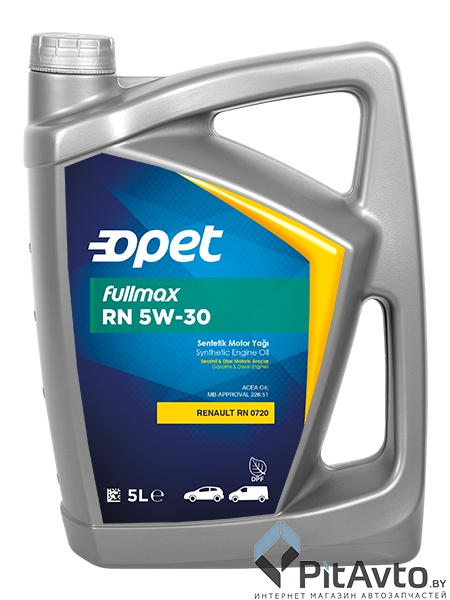 Масла моторные OPET FULLMAX RN 5W30 5л / 601219795