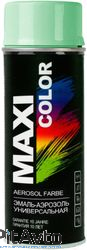Эмаль-аэрозоль бело-зелёная Maxi Color 6019MX