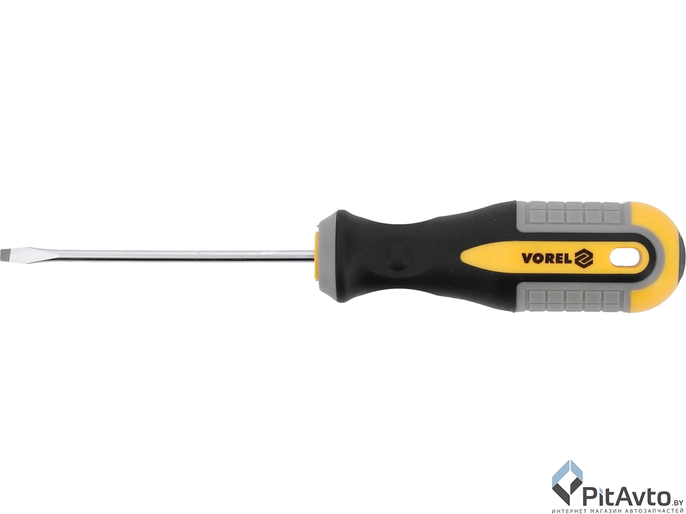 Отвёртка шлицевая VOREL 60950 3х75мм