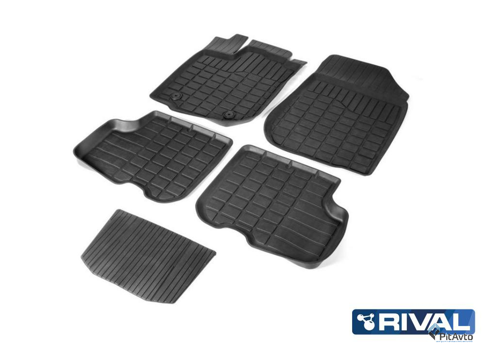 Коврики салона RIVAL Renault Logan 2 2013-> / 64702001