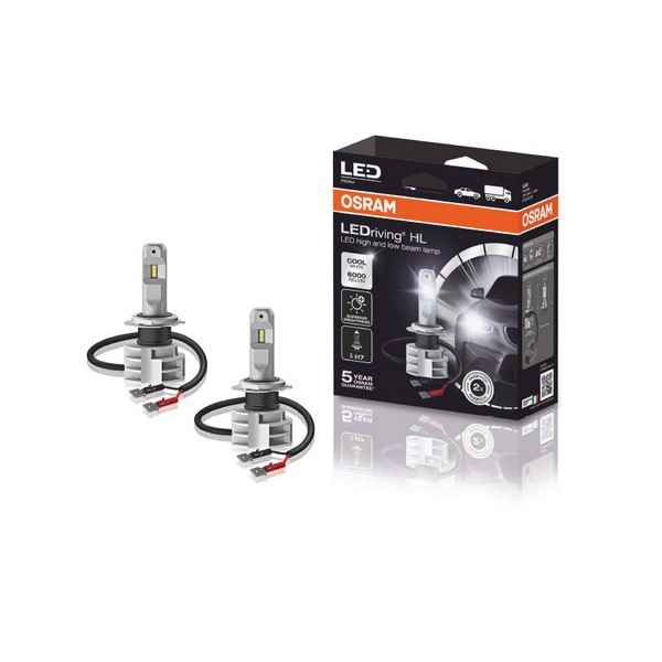 Лампа светодиодная OSRAM, H7, 67210CW