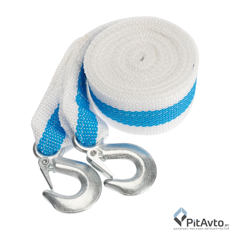 Трос буксировочный REXANT с двумя крюками 7т 5м