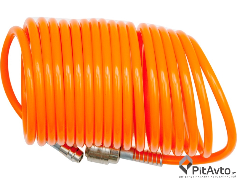 Шланг воздушный витой VOREL 5х8мм х 15м