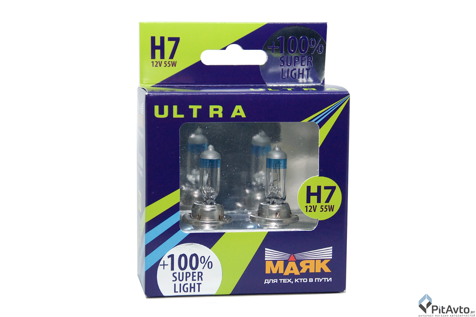 Комплект галогенных ламп МАЯК H7 82720SL+100