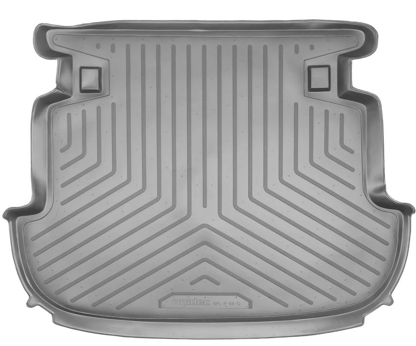 Коврик в багажник полиуретан NORPLAST, для TOYOTA Corolla Универсал 2001-, черный 1 шт, NPL-P-88-12
