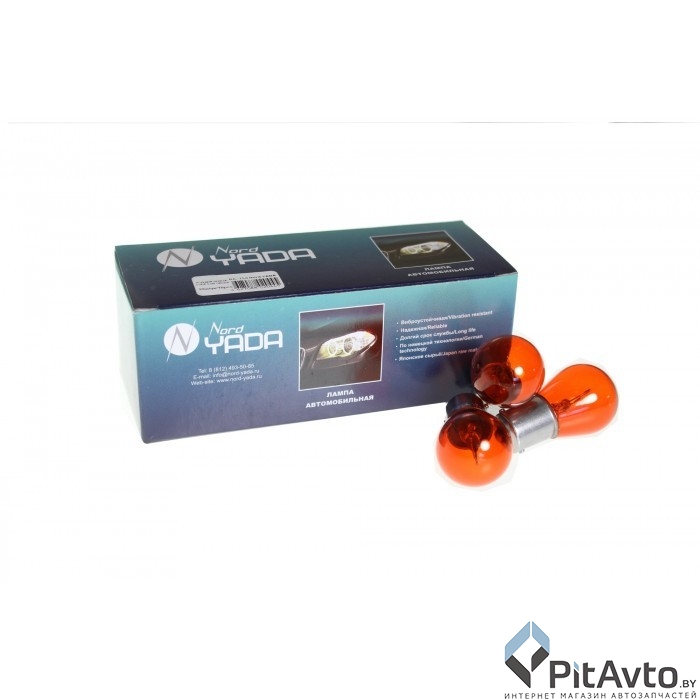 NORD YADA 900251 Лампа PY21W 12V BA15s