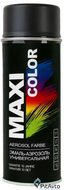 RAL9005 Эмаль-аэрозоль черная Maxi Color