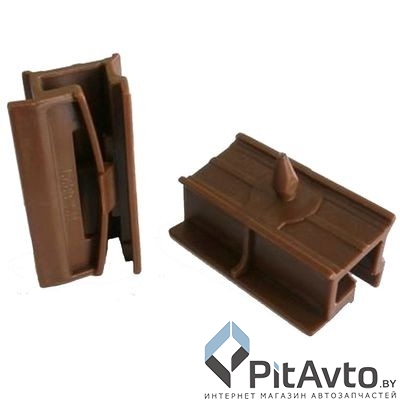 WRT 92188F Клипса накладки декоративной BMW коричневая