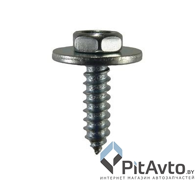 WRT 92936M Саморез 4.8x18mm под ключ с шайбой D=15mm BMW