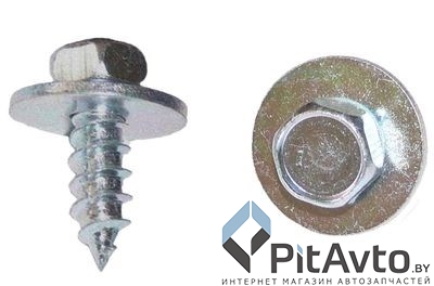 WRT 92941M Саморез 6.3x17.5mm под ключ c шайбой D=18mm BMW GENERAL MOTORS FORD