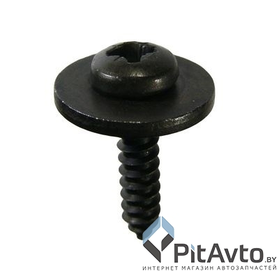 WRT 93110M Саморез 4.2x16.6mm цвет черный шайка D=15mm FIAT / ALFA / LANCIA