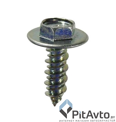 WRT 93161M Саморез 6x18mm под ключ c шайбой